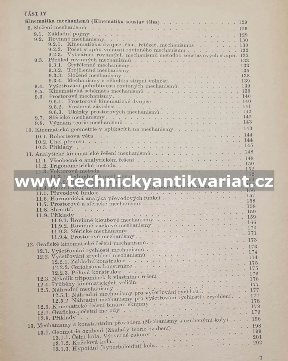 Příručka kinematiky s příklady - Vladimír Brát (1973)