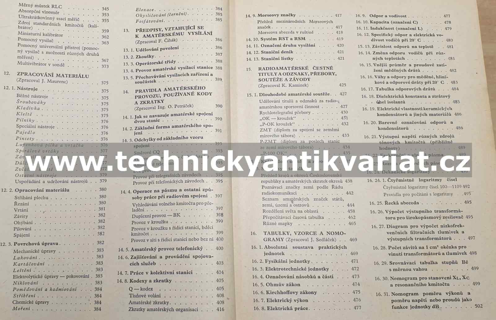 Amatérská radiotechnika II. (1954)