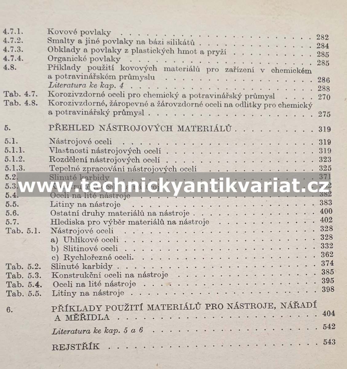 Atlas použití kovů ve strojírenství, elektrotechnice a v chemickém průmyslu (1980)