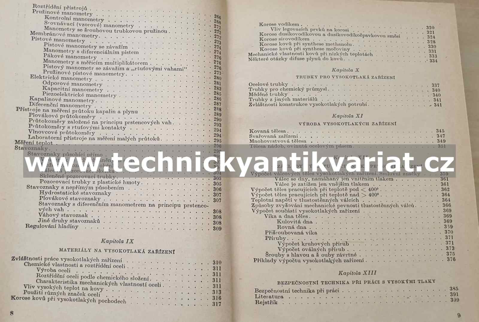 Technika vysokých tlaků v chemii - B. A. Korndorf (1956)