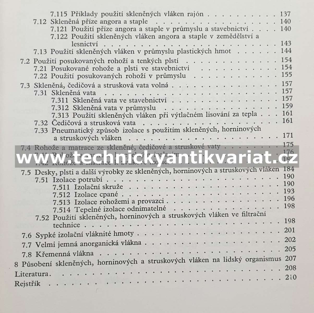 Skleněná, horninová a strusková vlákna - Jan, Lehner (1960)