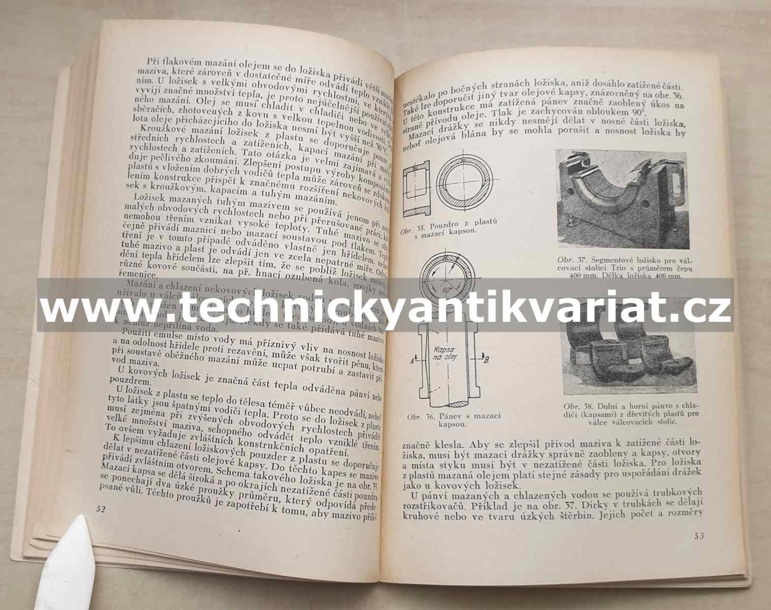 Nekovová kluzná ložiska - D.M. Chajt (1953)