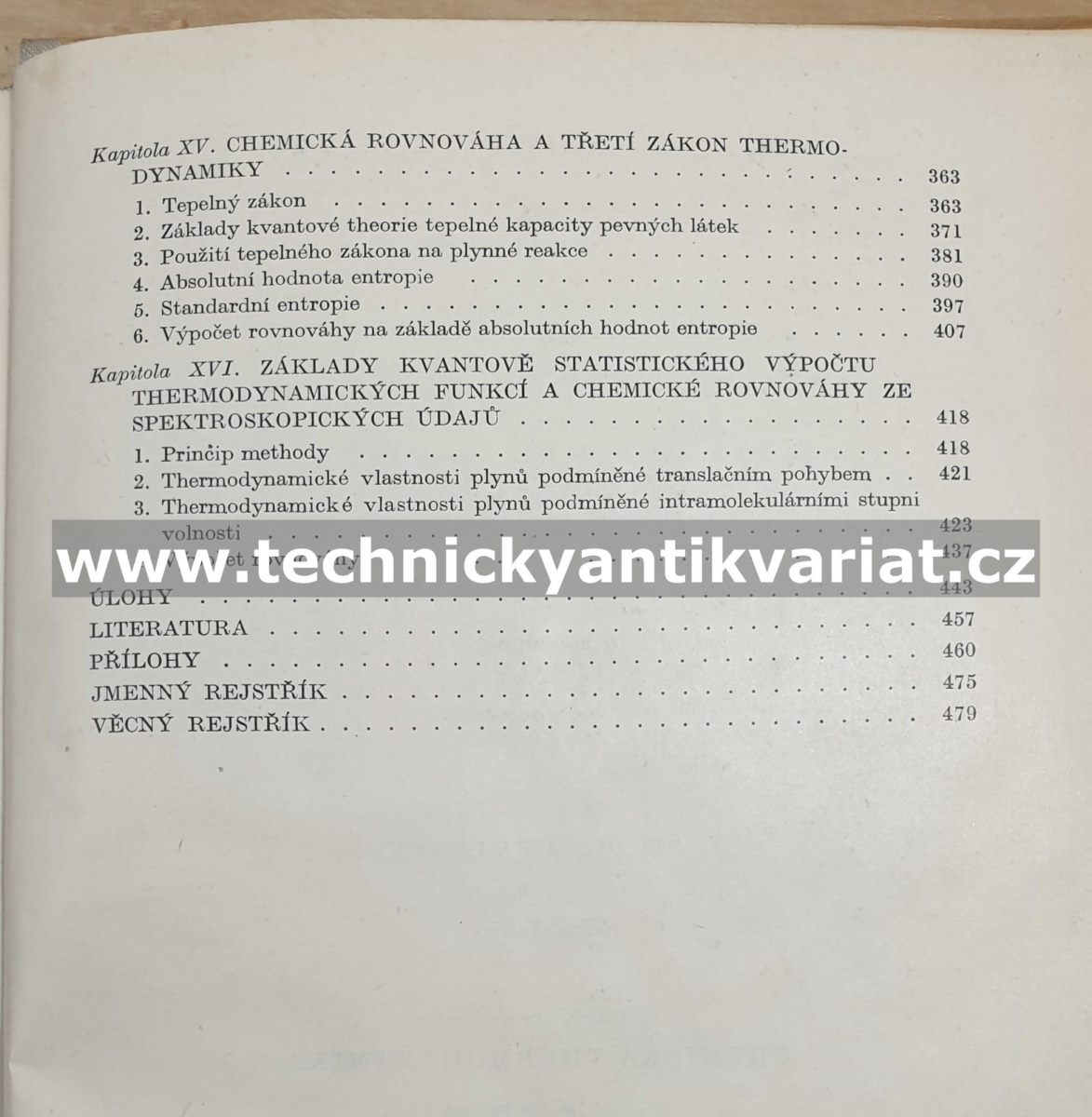 Chemická thermodynamika - M. Ch. Karapeťjanc (1953)