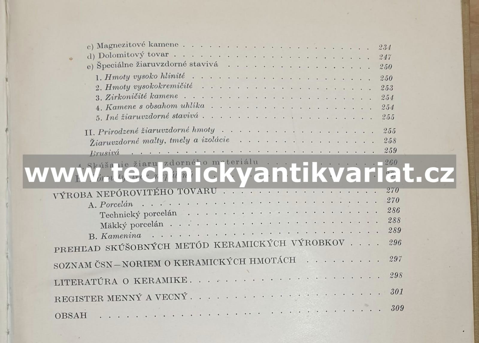 Prehlad sklarstva a keramiky v teorii a praxi - Mikuláš Gregor (1953)