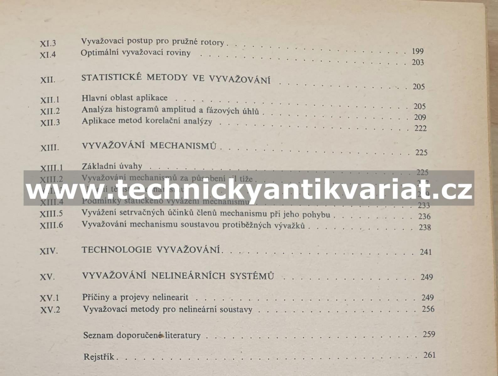 Základy dynamického vyvažování - Juliš, Borůvka, Fryml (1979)