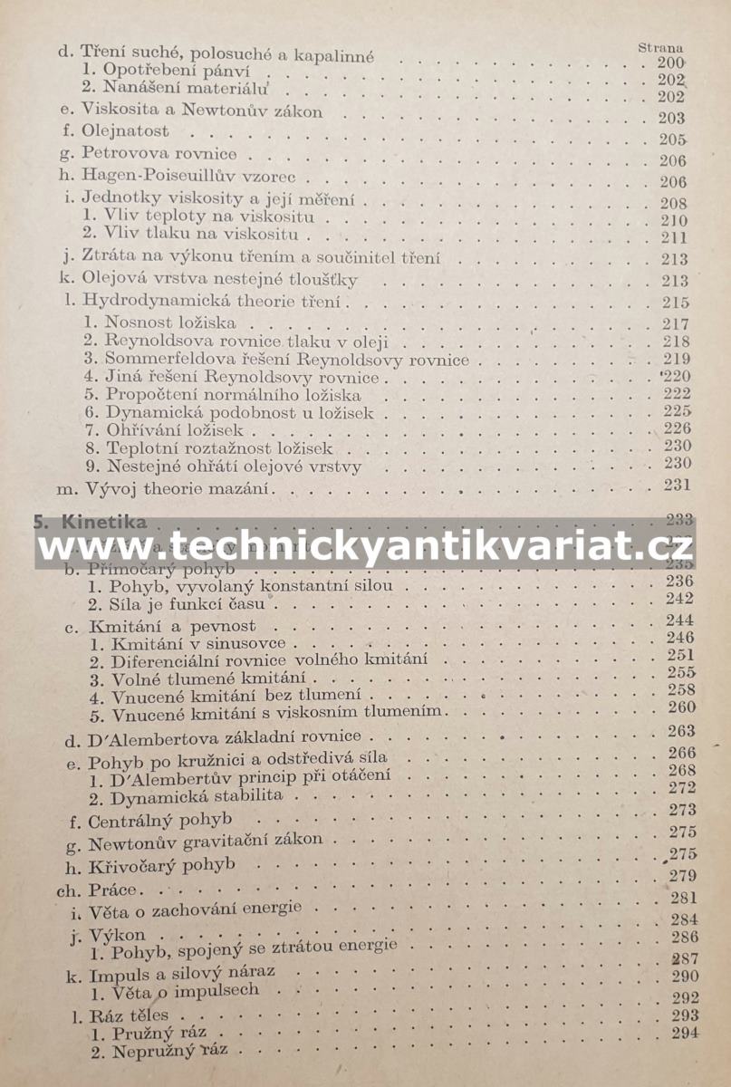 Technická mechanika - B. Dobrovolný (1946)