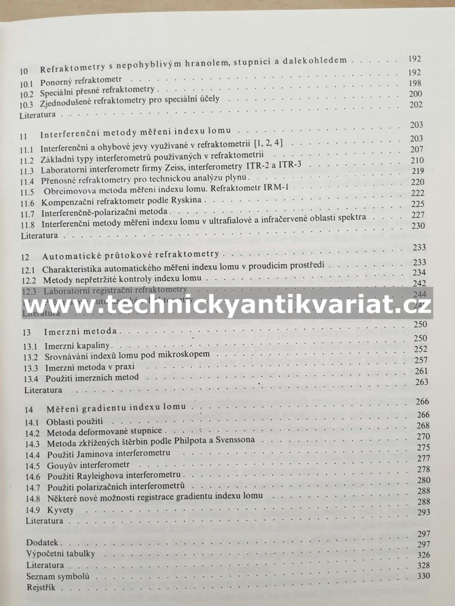 Refraktometrické metody v chemii - B.V. Ioffe (1983)