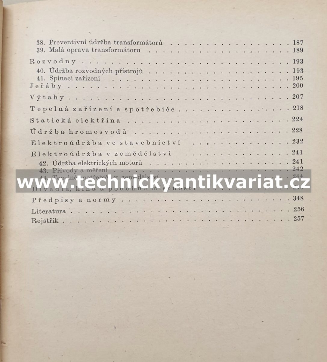 Údržba elektrických zařízení - Soukup, Hrubeš, Zeman, Ručný (1961)