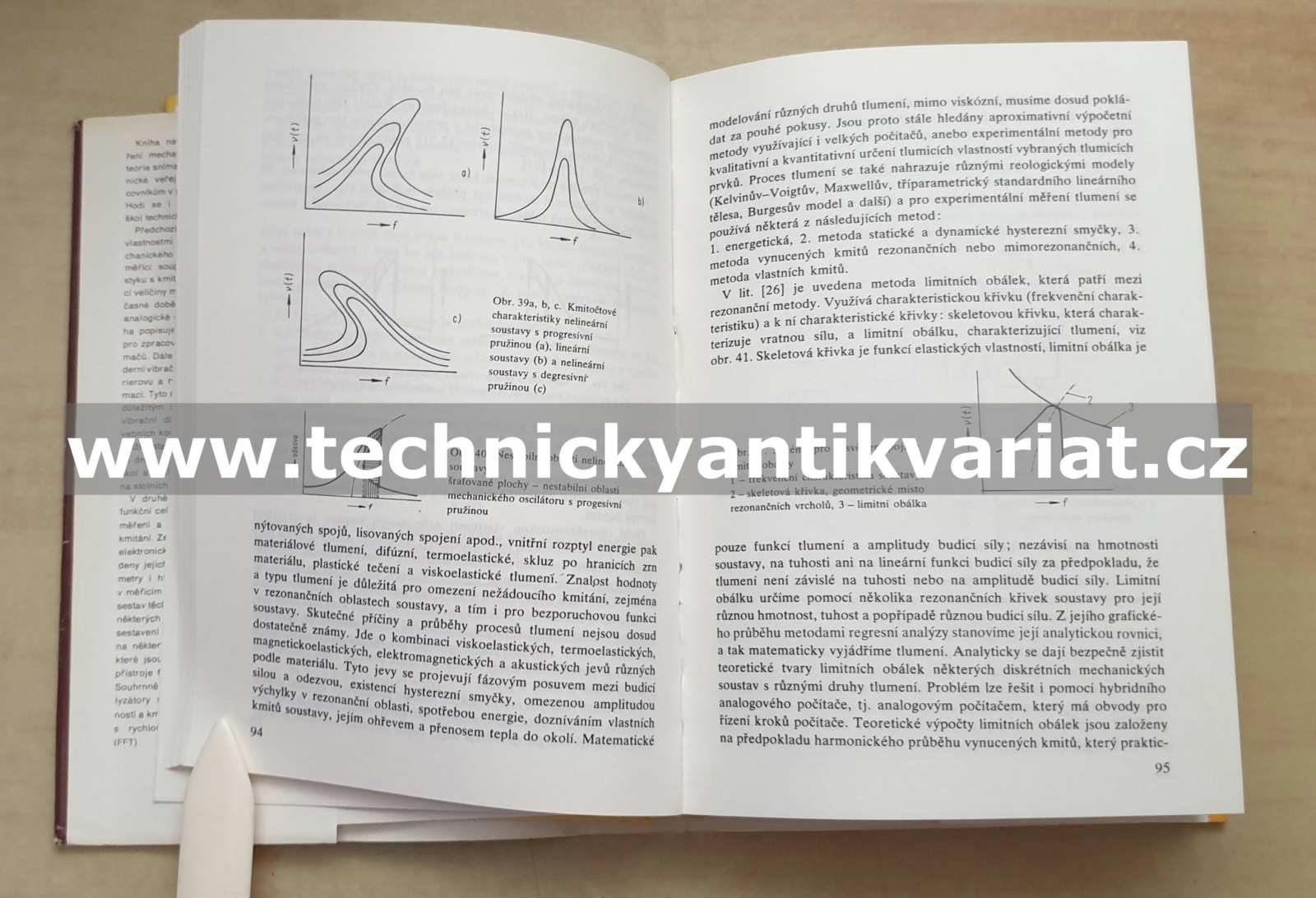 Měření a analýza mechanického kmitání - M. Navrátil, O. Pluhař (1986)