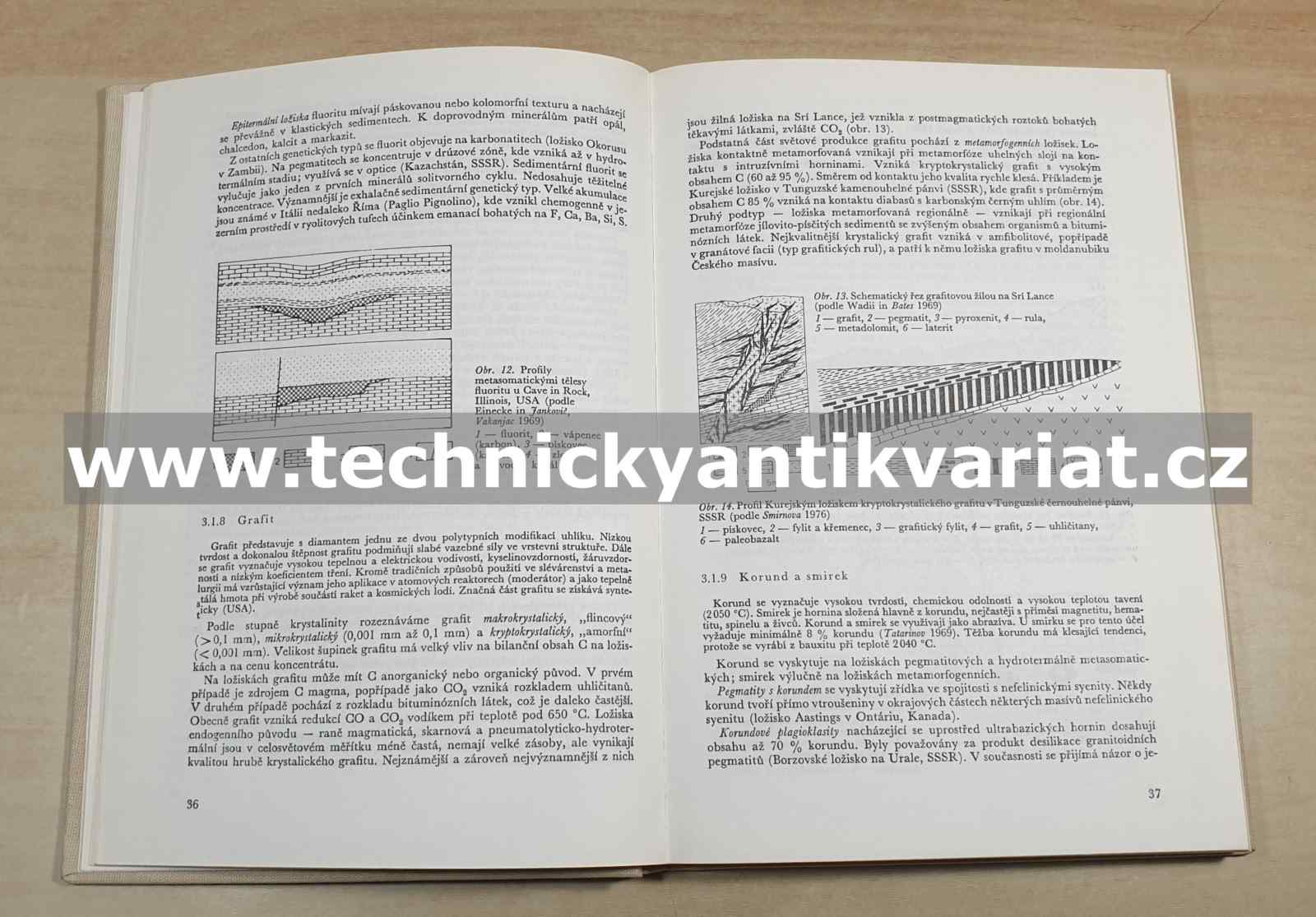 Ložiska nerud - Kraus, Kužvart (1987)