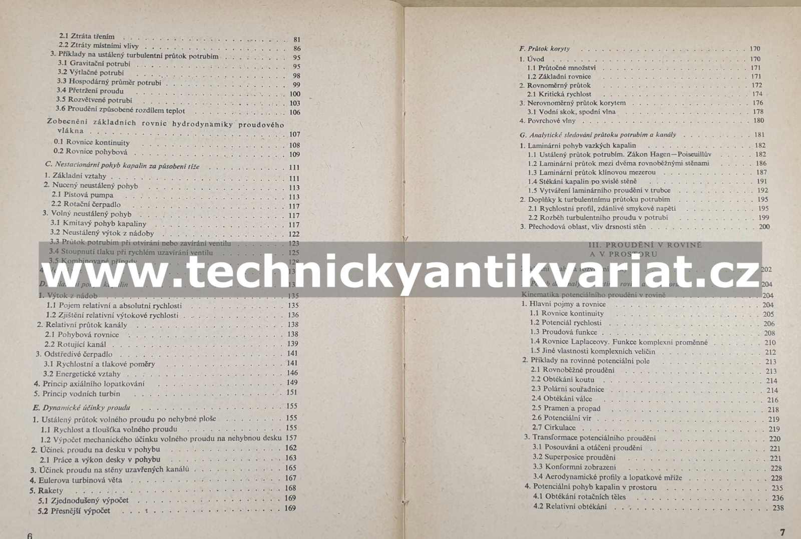 Hydromechanika - Otakar Maštovský (1964)