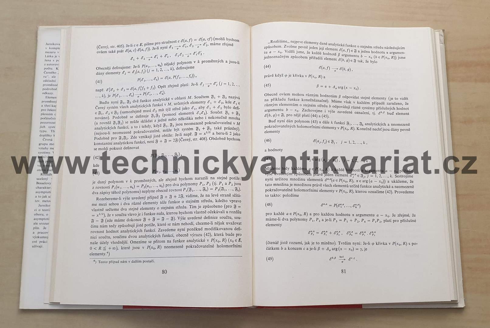 Diferenciální rovnice v komplexním oboru - Vojtěch Jarník (1975)