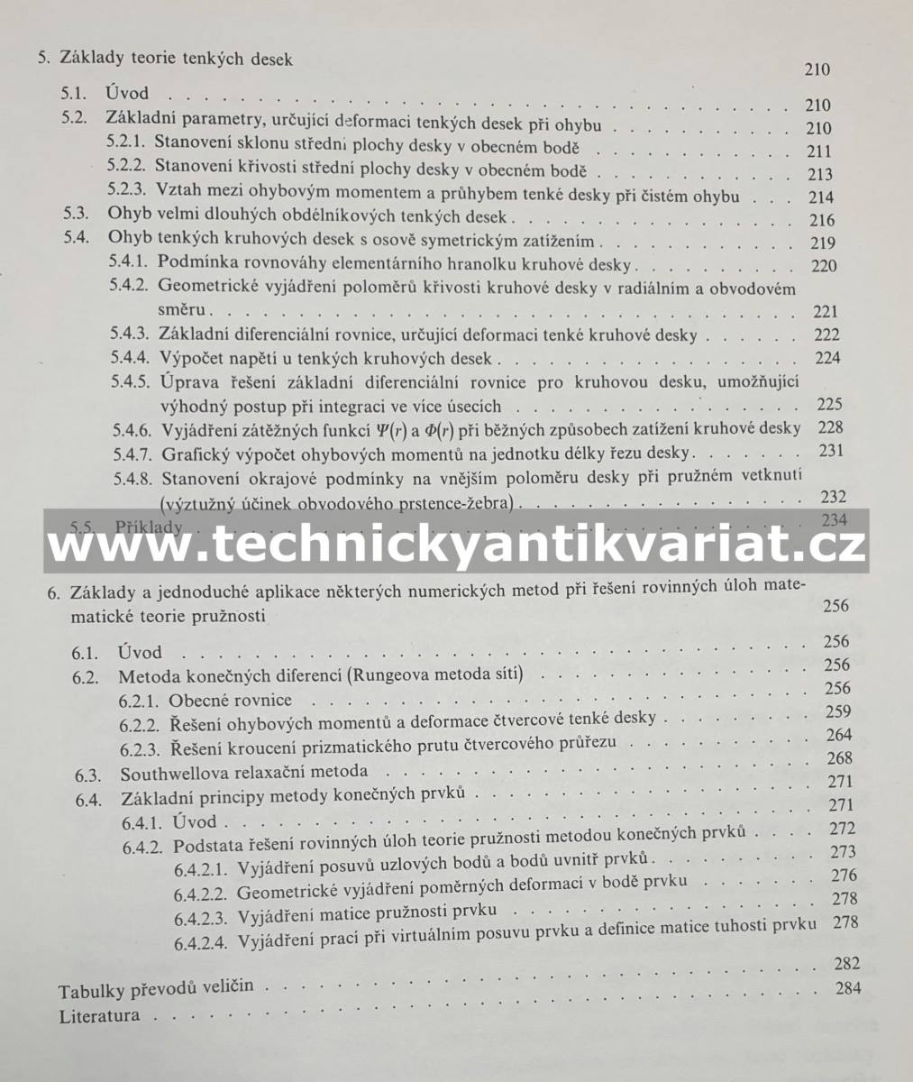 Teorie pružnosti a vybrané aplikace - František Kuba (1977)