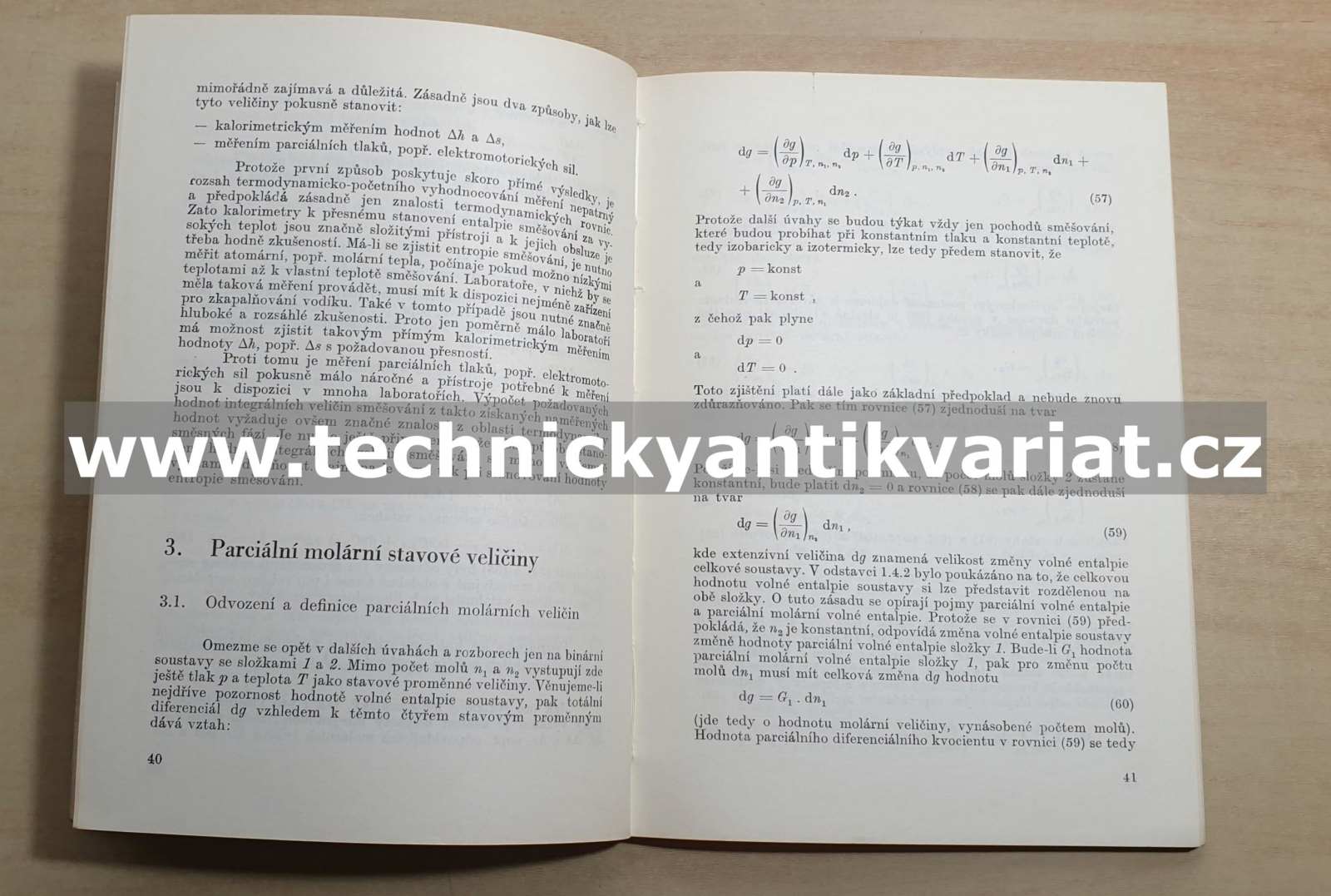 Úvod do termodynamiky směsných fází - W. Mannchen (1969)
