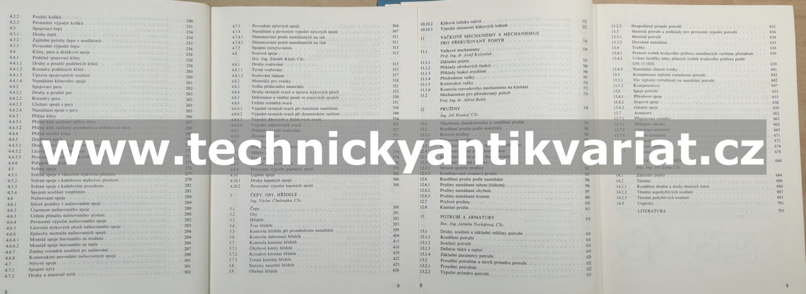 Části strojů 1, 2.svazek - Bolek, Kochman a kol. (1989, 1990)