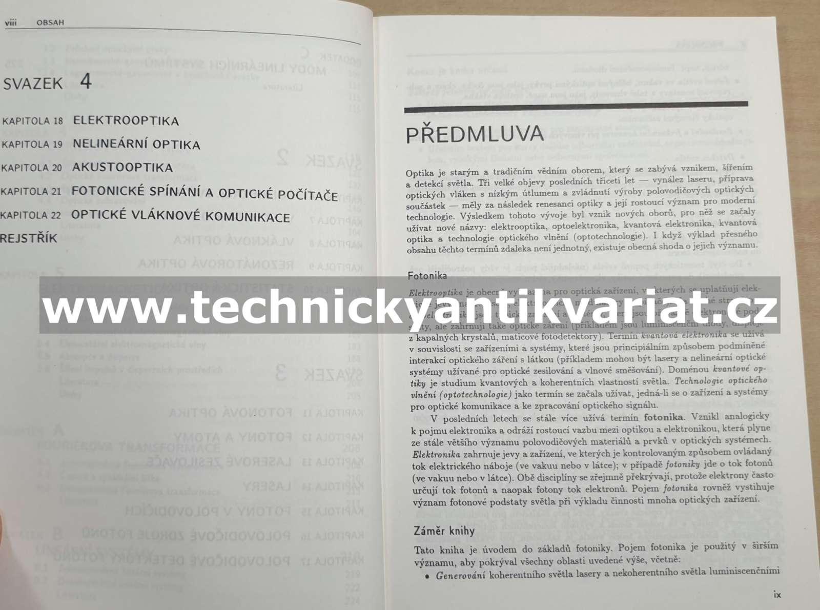 Základy fotoniky 1,2,3,4 - Bahaa E.A. Salah, Malvin Carl Teich (1994, 1994, 1995, 1996)