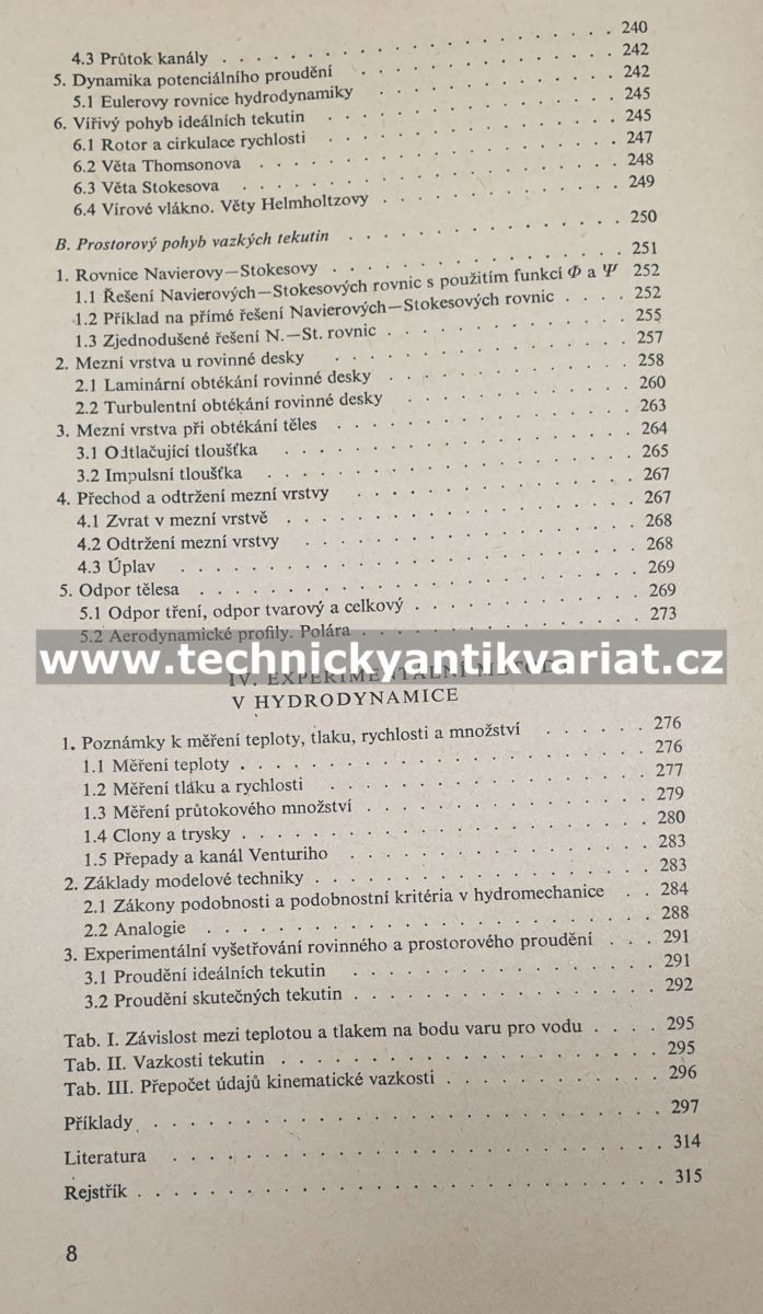Hydromechanika - Otakar Maštovský (1964)