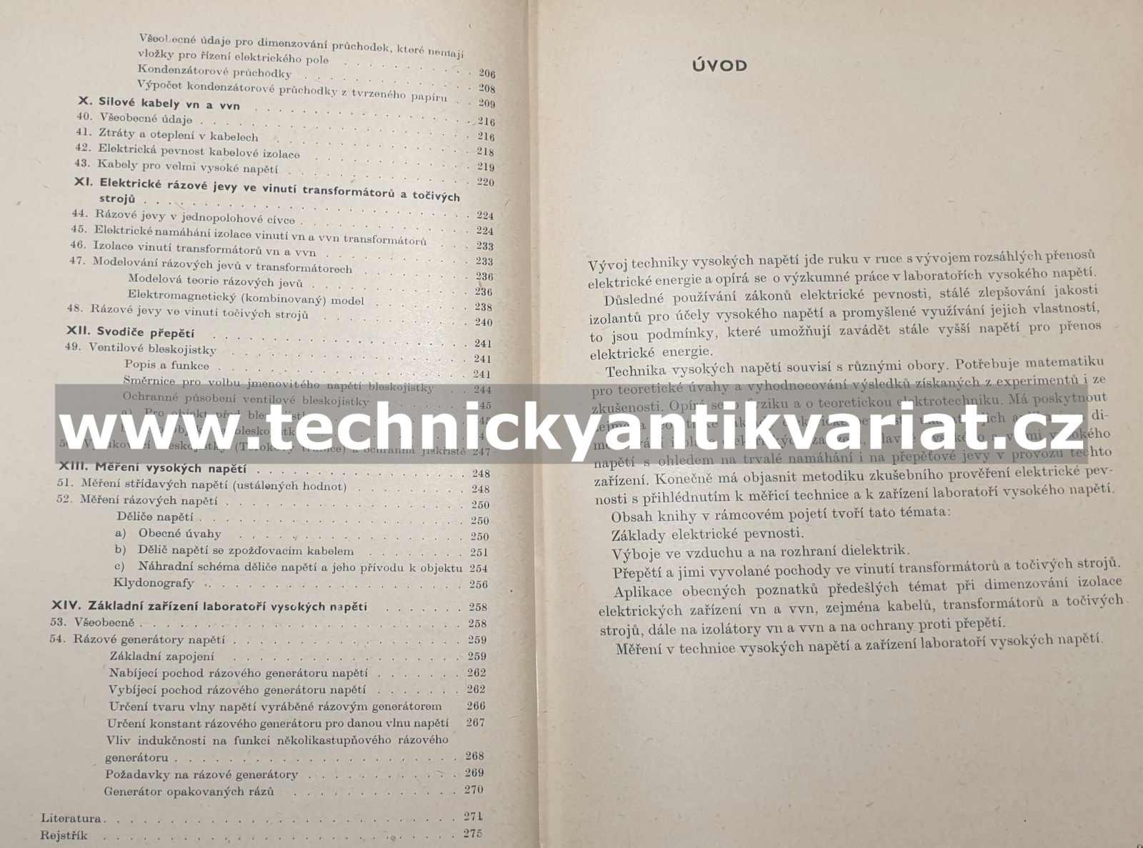 Technika vysokých napětí - Antonín Veverka (1966)