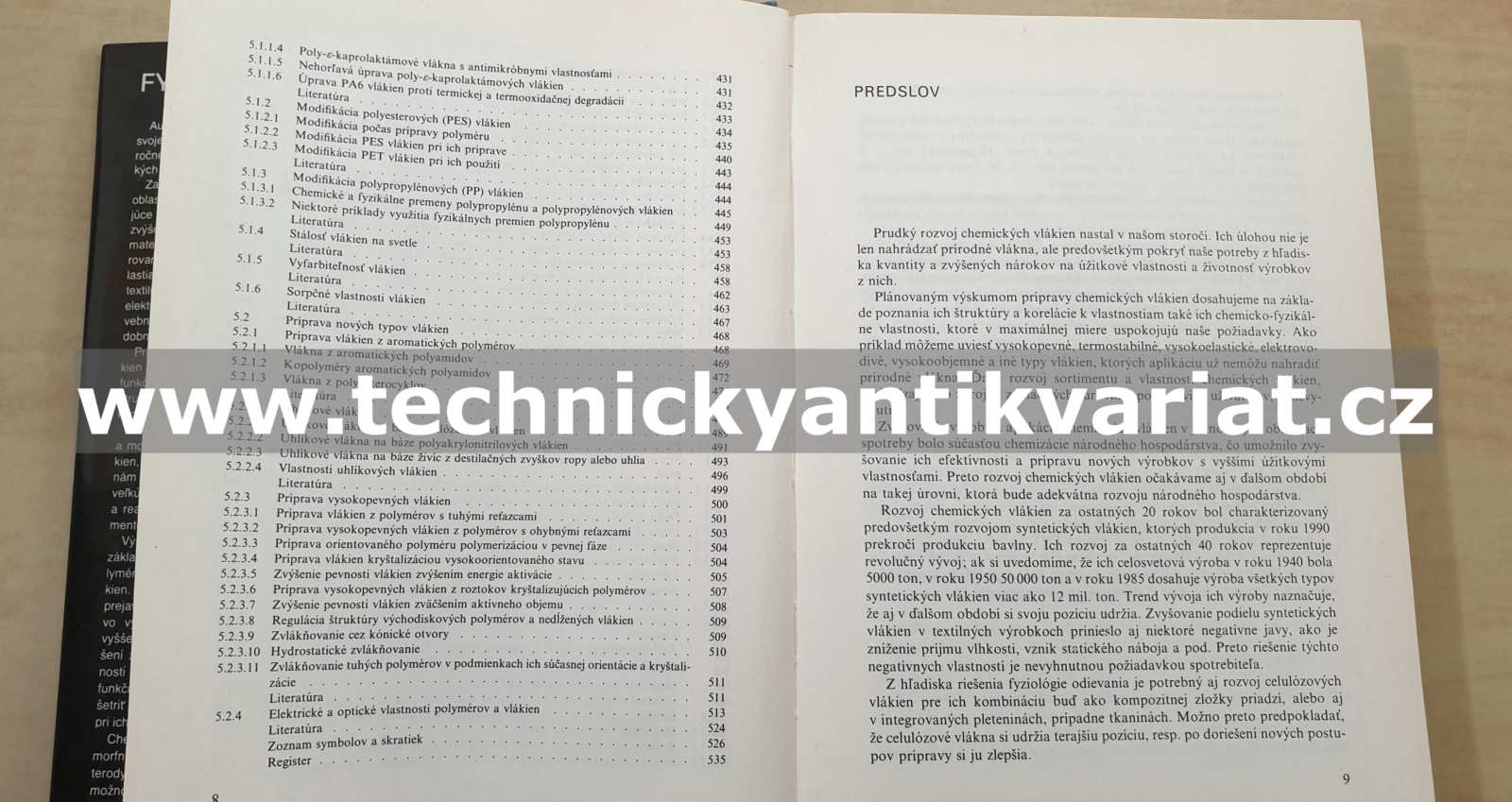 Fyzika vláken - Jambrich, Pikler, Diačík (1987)