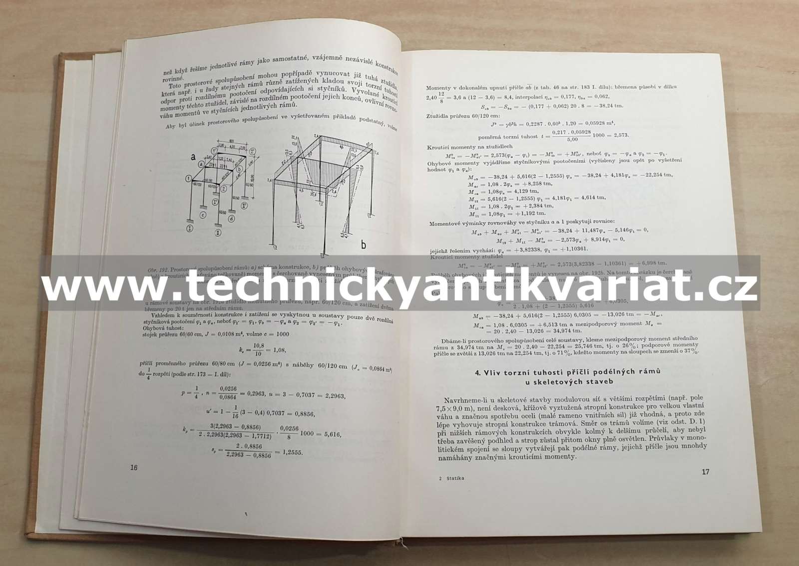 Statika železobetonových konstrukcí II. - Antonín Jílek (1963)