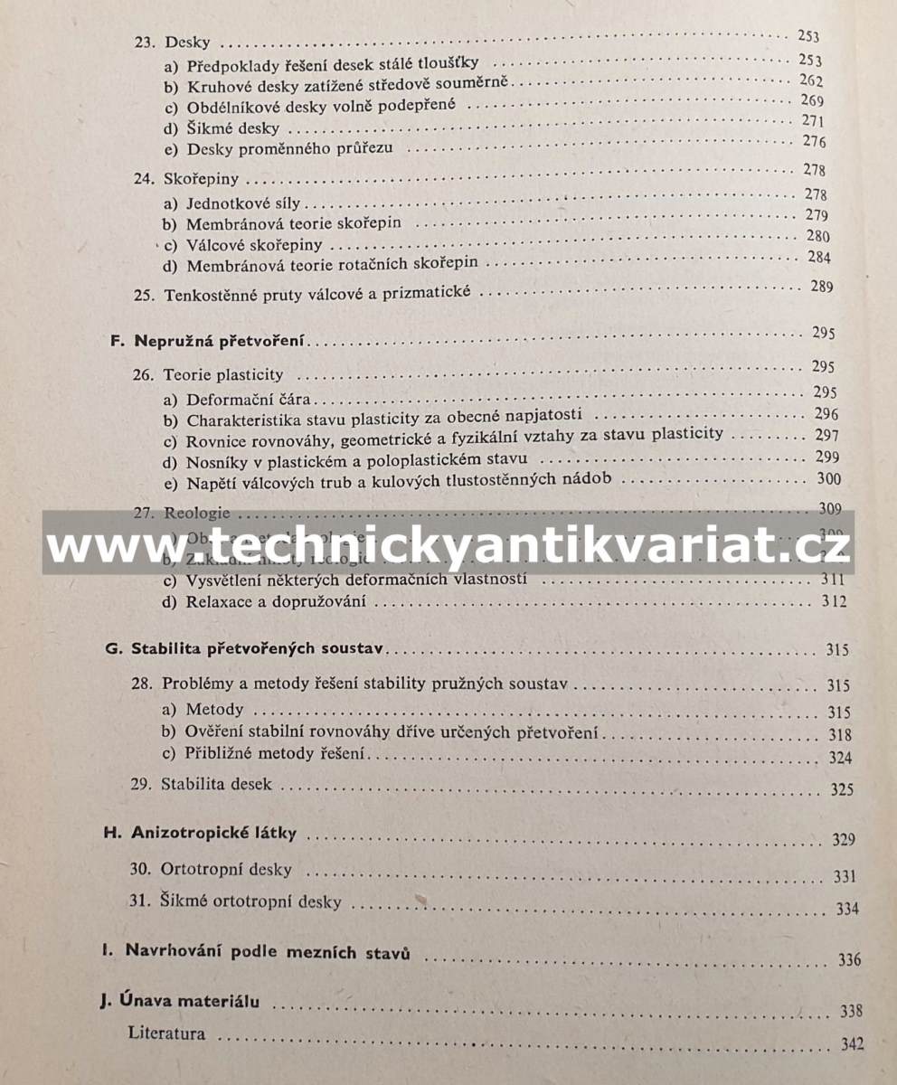 Nauka o pružnosti a pevnosti II. Teoretická pružnost - Jan Ducháček (1957)
