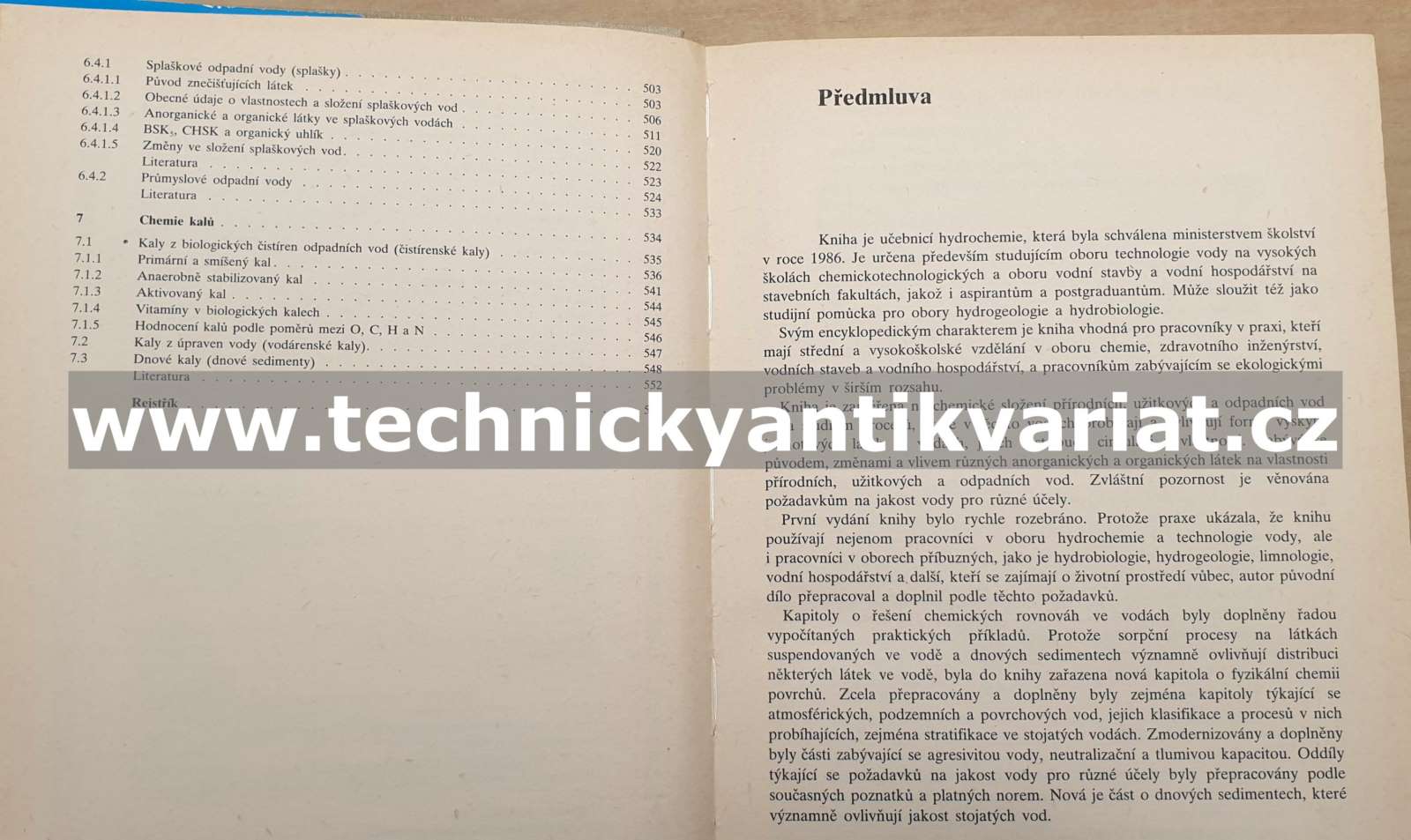 Hydrochemie - Pavel Pitter (1990)