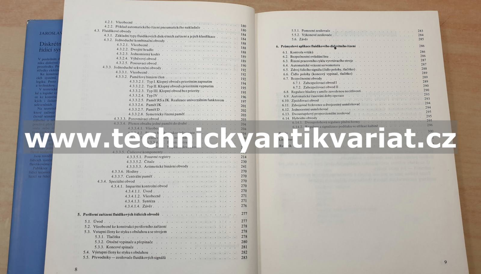 Diskrétní tekutinové řídící systémy - Jaroslav Volčík (1985)