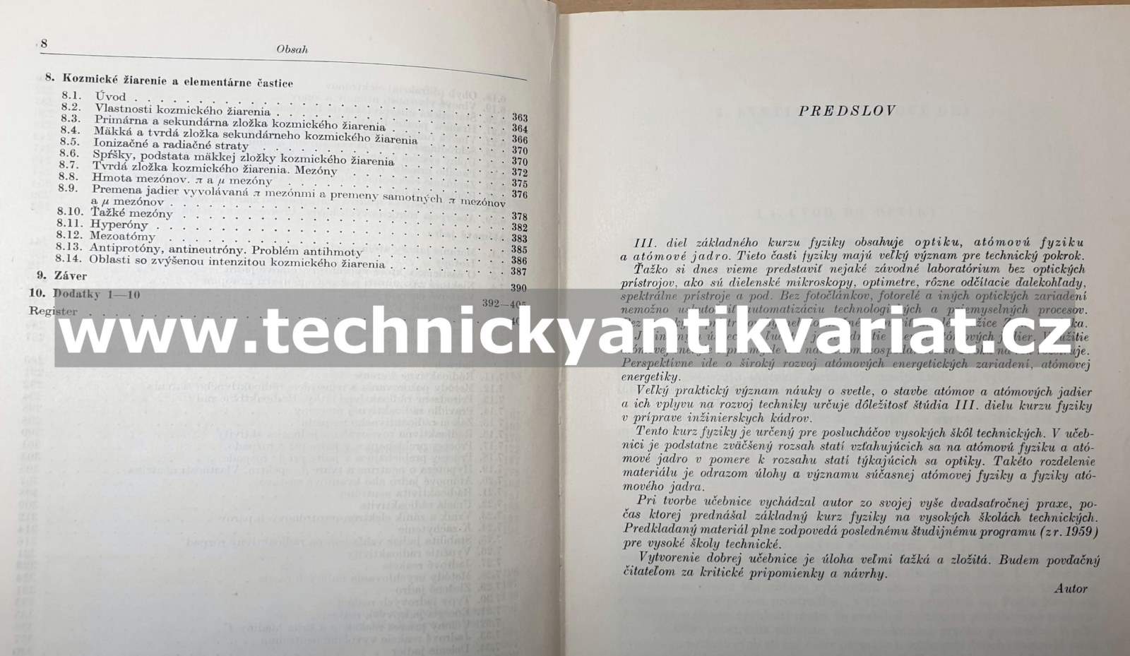 Optika, stavba atomů, atomové jádro - M.I. Korsunskij (1964)