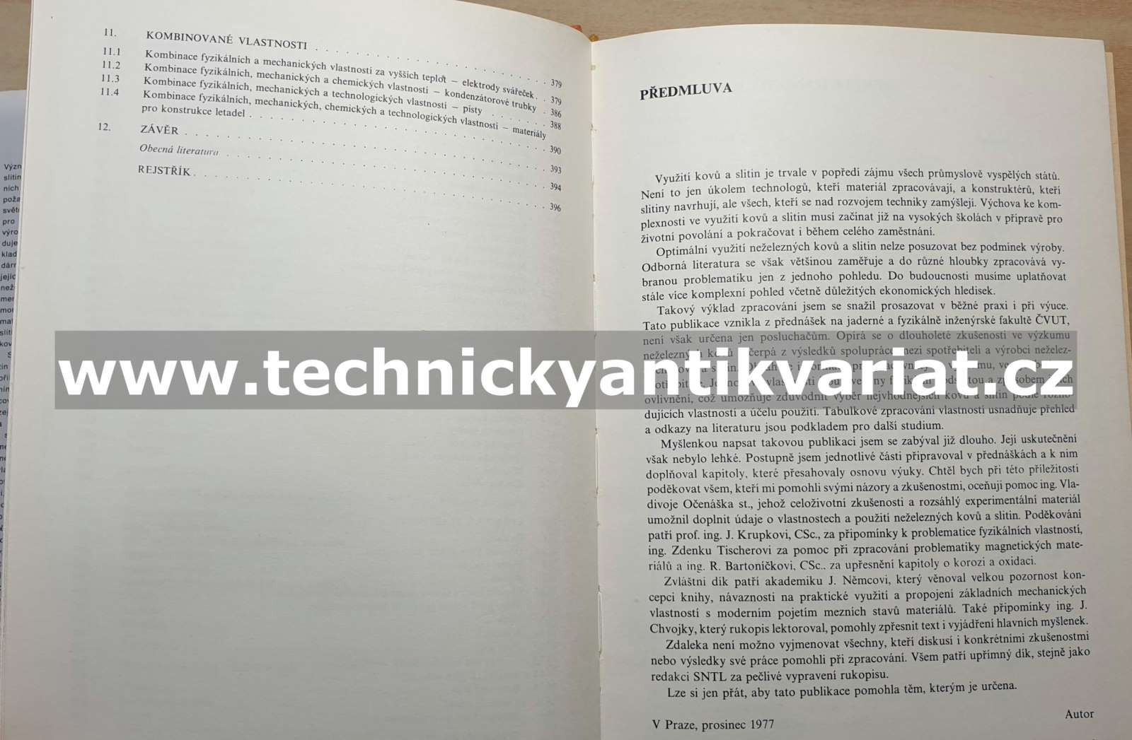 Neželezné kovy a slitiny - Vladimír Sedláček (1979)