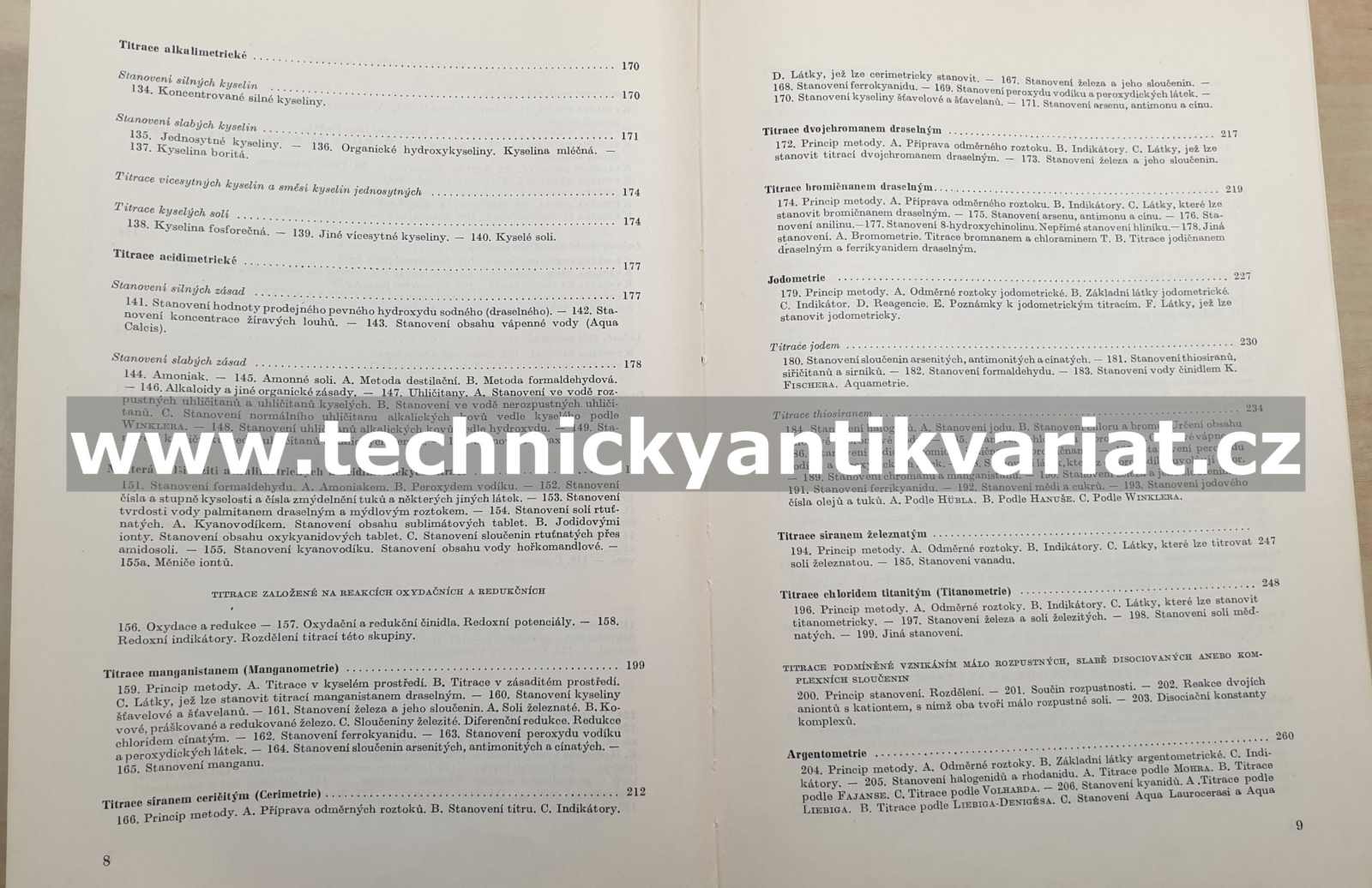 Kvantitativní analysa - Oldřich Tomíček (1958)