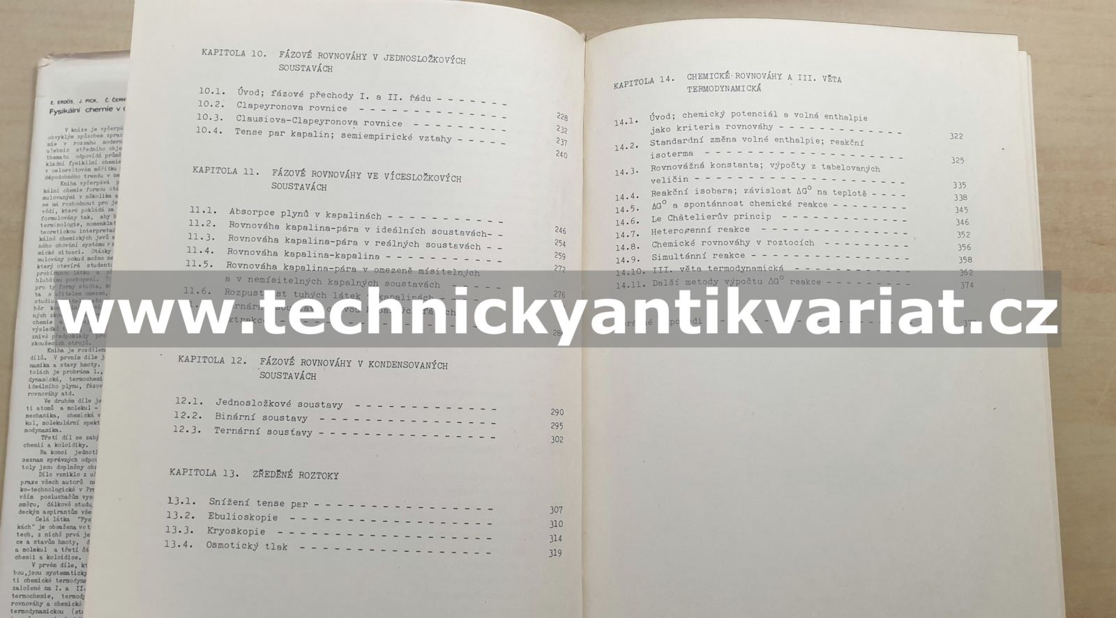 Fysikální chemie v otázkách 1,2,3 (1975, 1975, 1976)