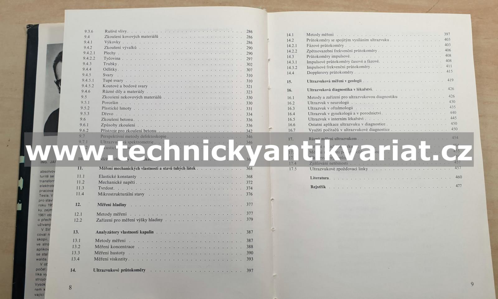 Ultrazvuk v měřicí technice - Jaroslav Obraz (1984)