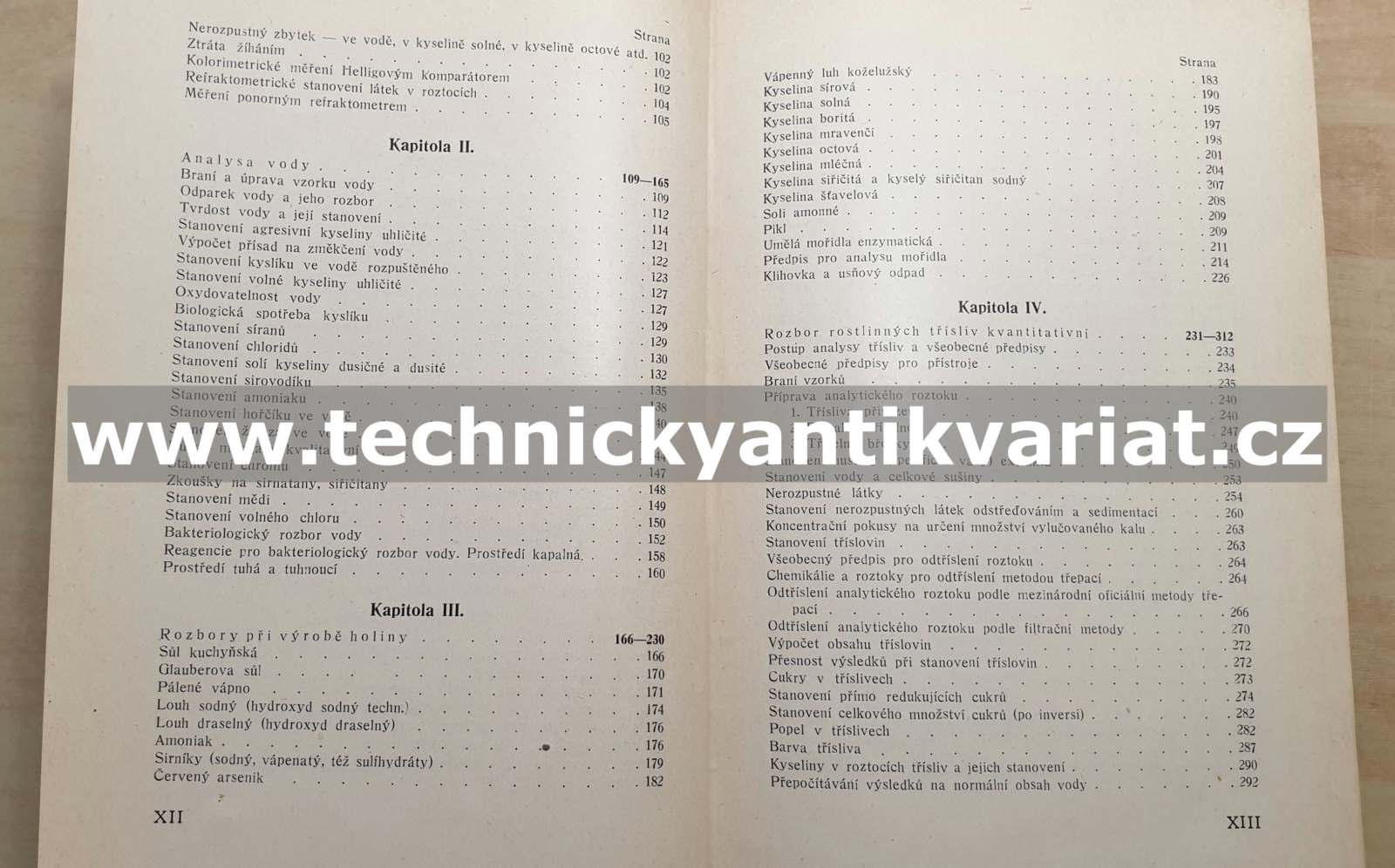 Koželužské analysy zkoušení usní - Václav Kubelka (1946)