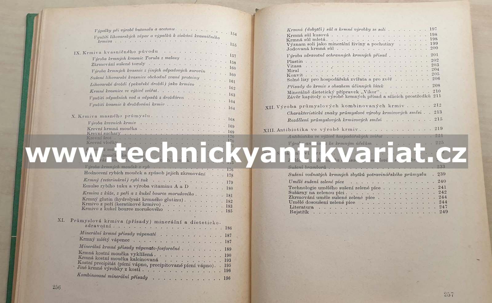 Krmiva v průmyslu a zemědělství - Václav Kozák (1959)