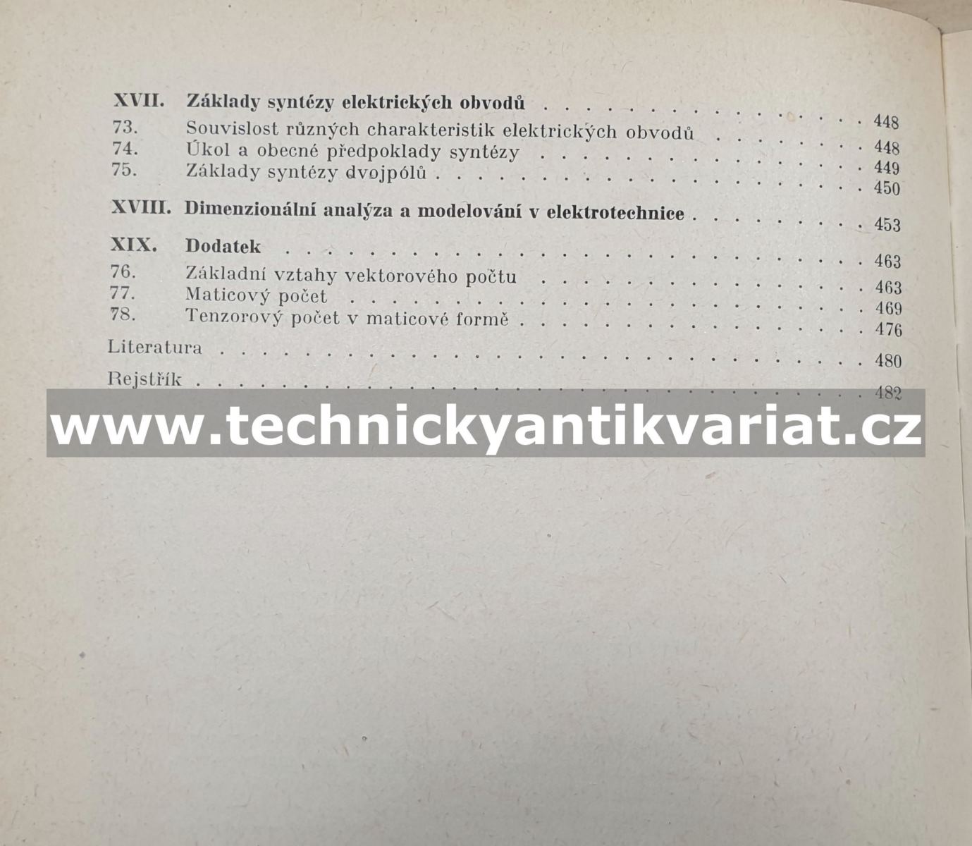 Elektrotechnika I. fyzikální základy, část 1 - Hlávka (1968)