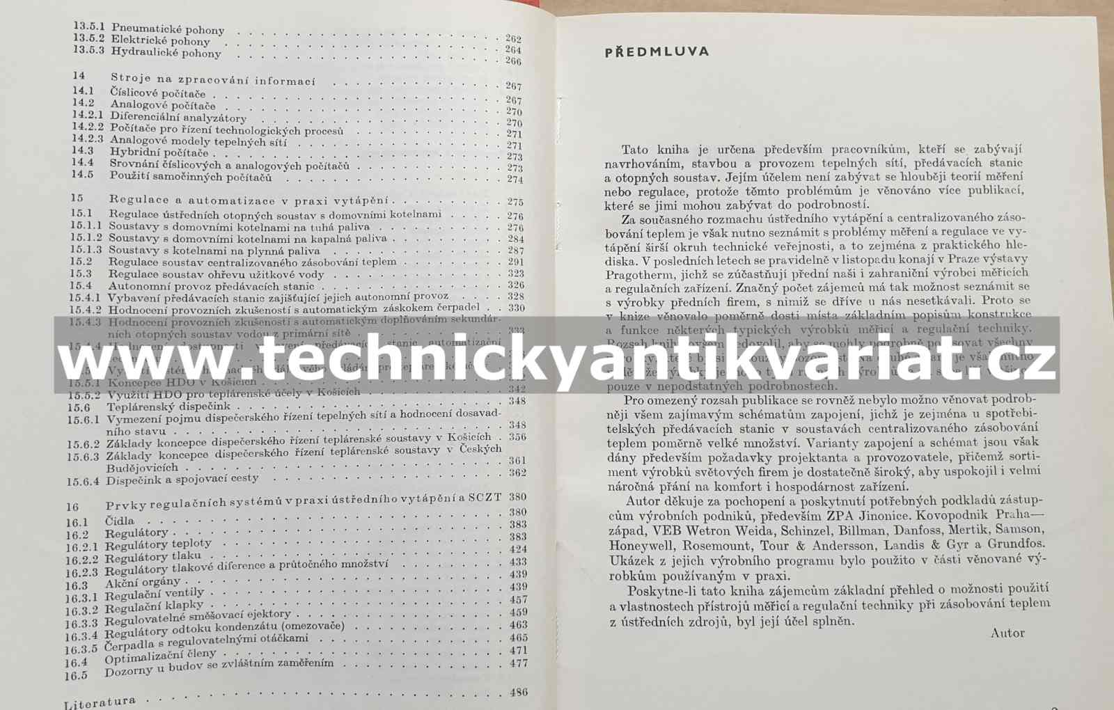 Měření a regulace ve vytápění - J. Cikraht (1984)