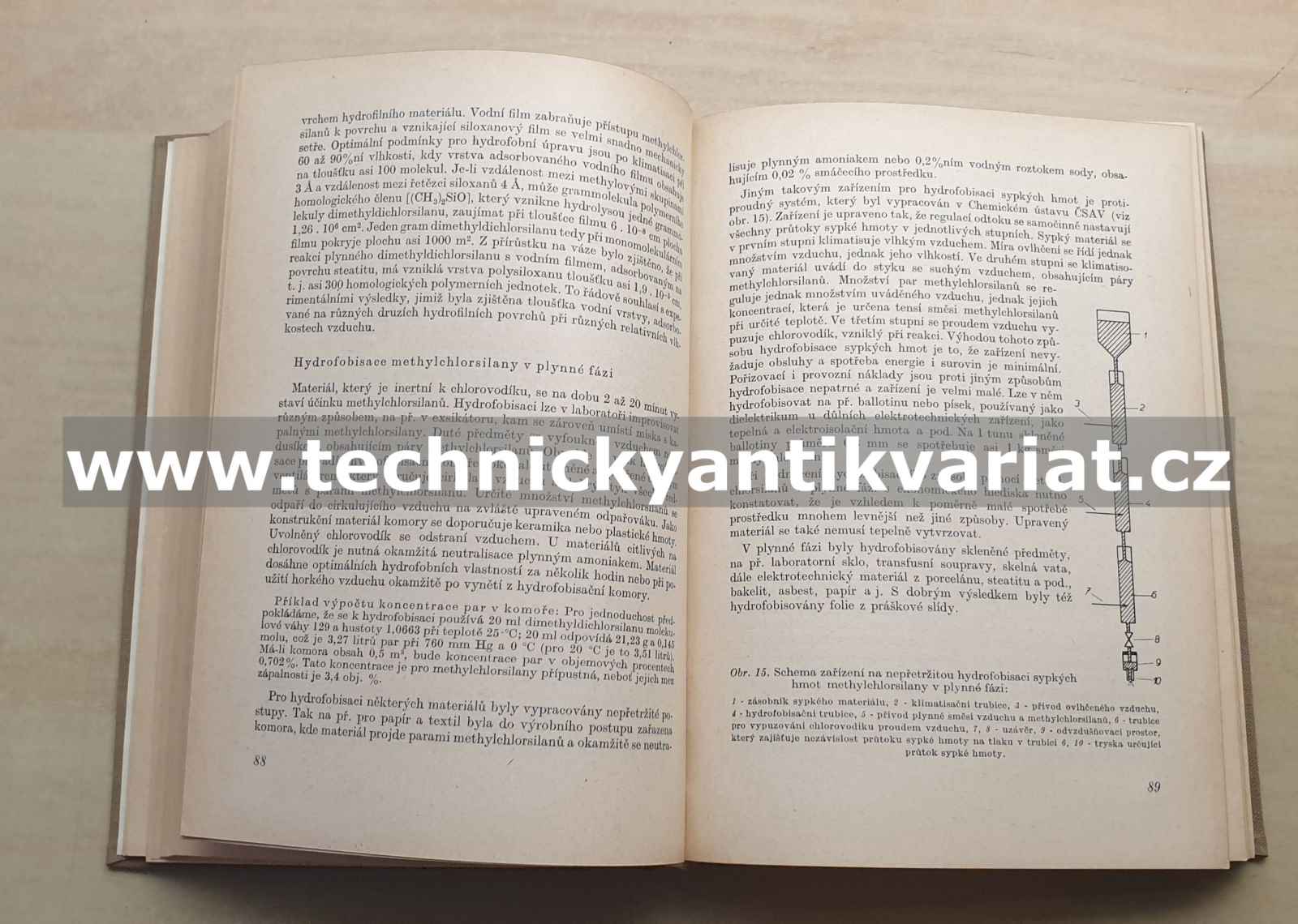 Technické použití silikonu - Bažant, Chvalovský, Rathouský (1959)