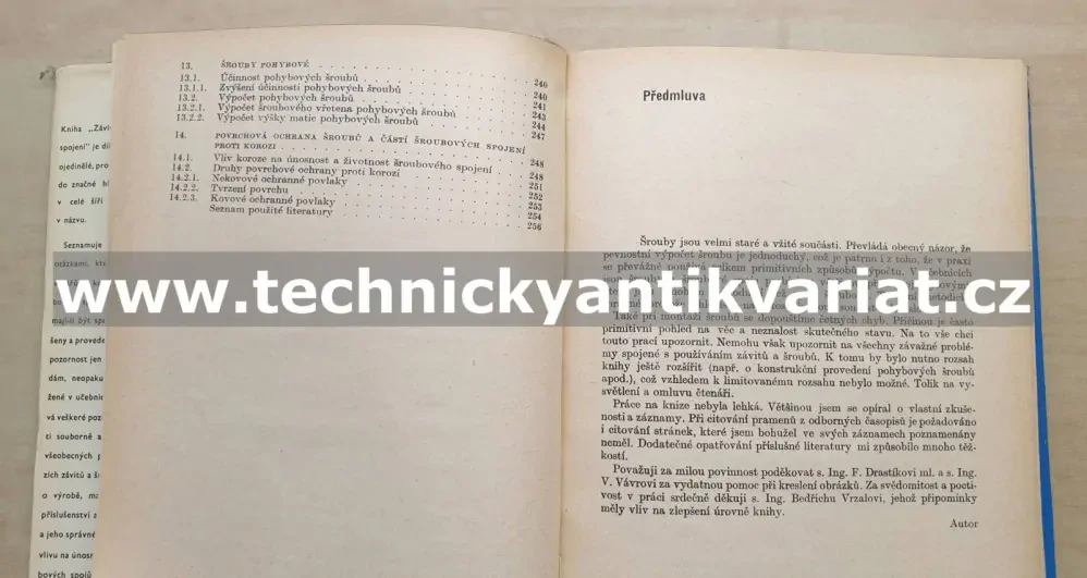Závitová a šroubová spojení - František Pospíšil (1968)