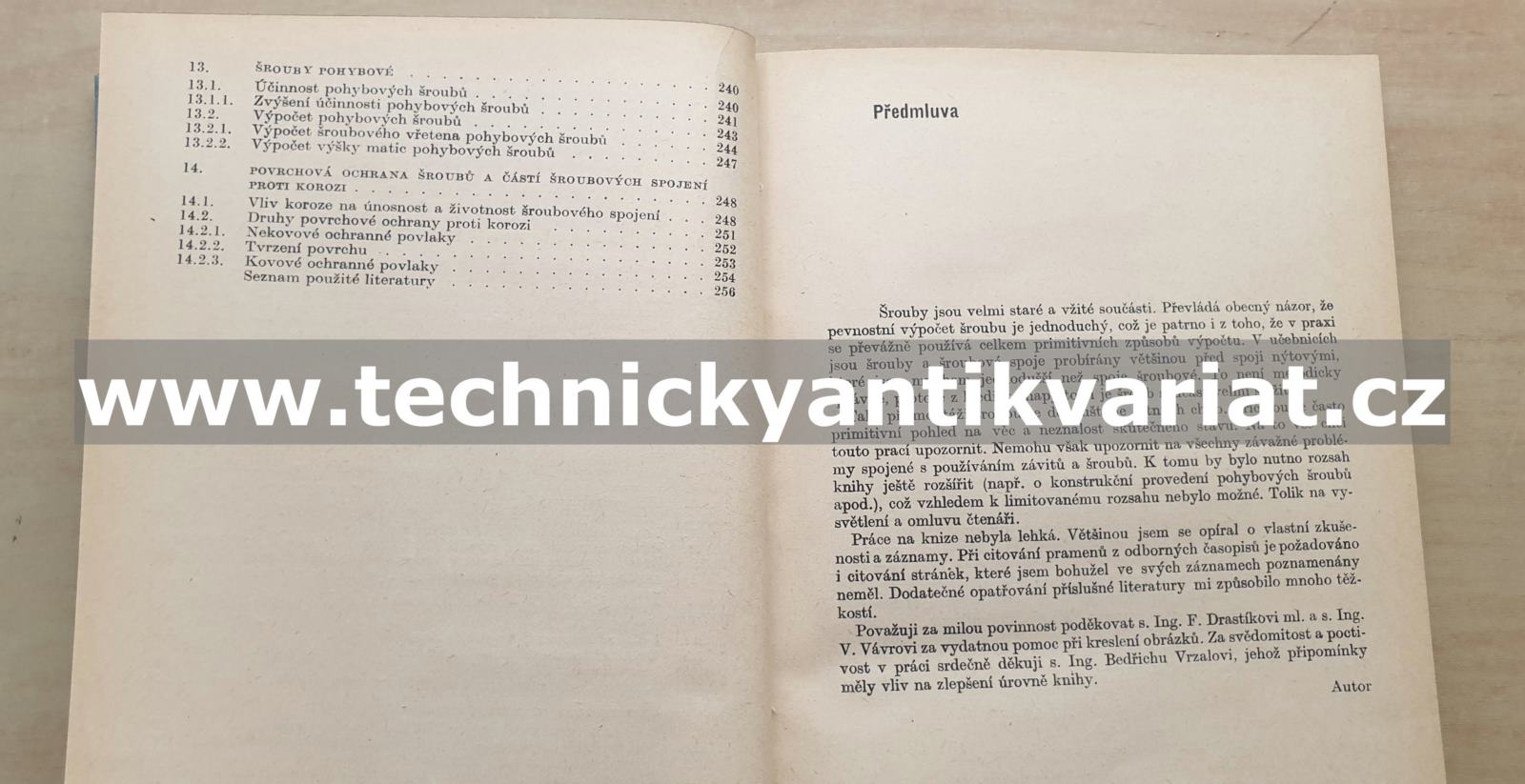 Závitová a šroubová spojení - František Pospíšil (1968)