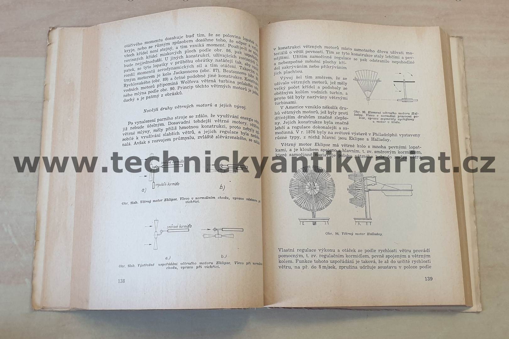 Větrné motory a elektrárny I. František Kašpar (1948)