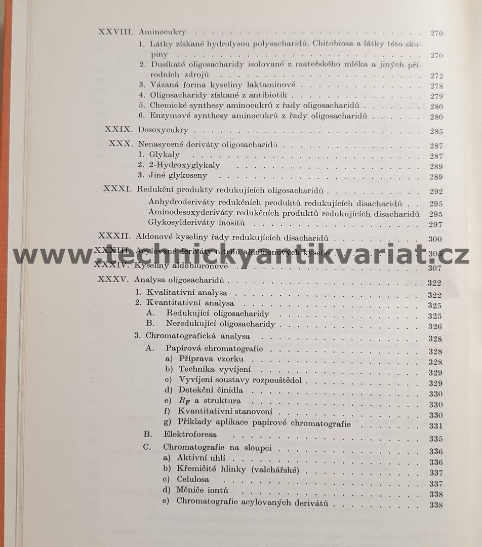Oligosacharidy - Staněk, Černý, Pacák (1962