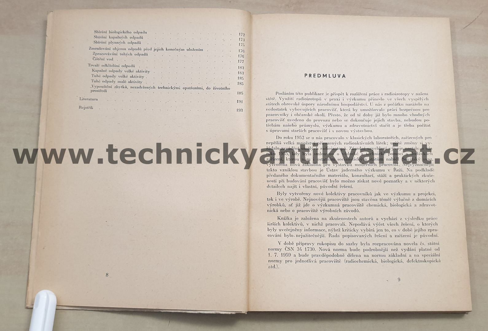 Laboratoře pro práci s radioizotopy - Neránek, Hubáček, Pulkrab, Weber (1961)