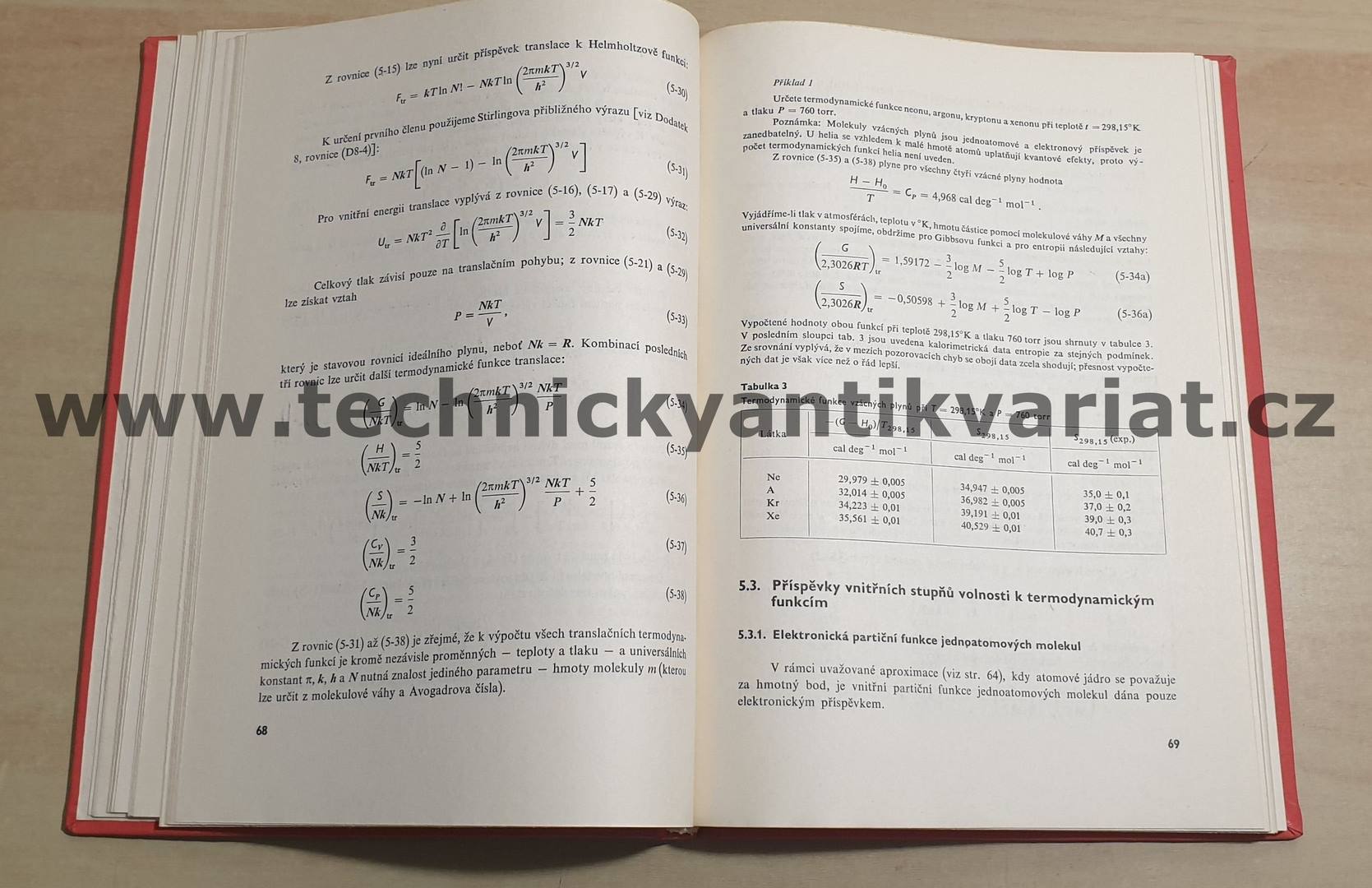 Úvod do statistické termodynamiky - Tomáš Boublík (1969)
