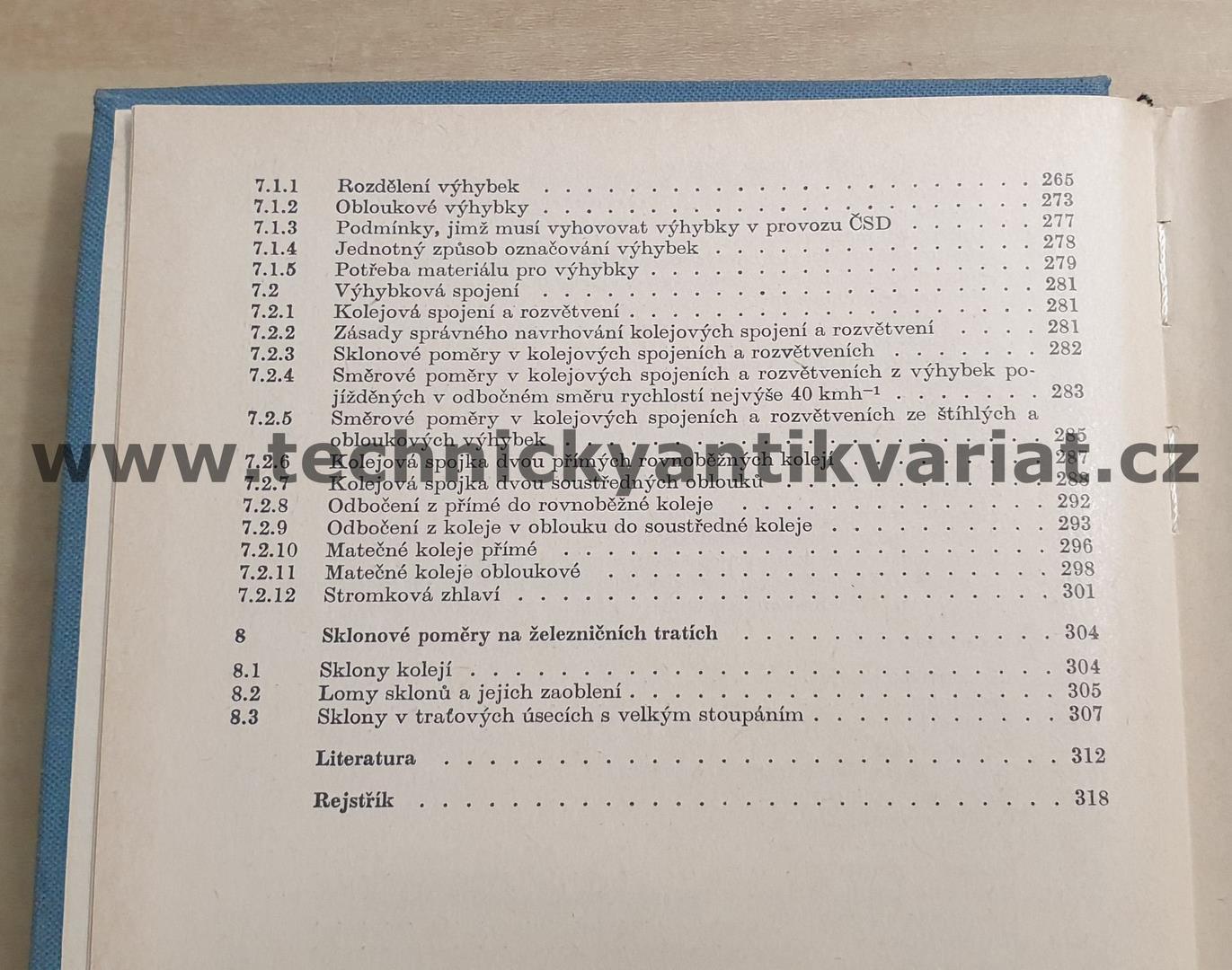 Železniční stavby - F. Klimeš (1980)