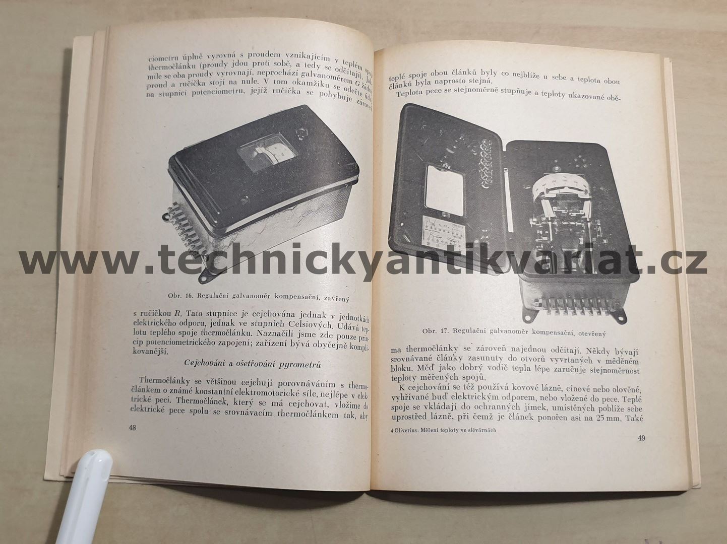 Měření teploty ve slévárnách - Václav Oliverius (1955)