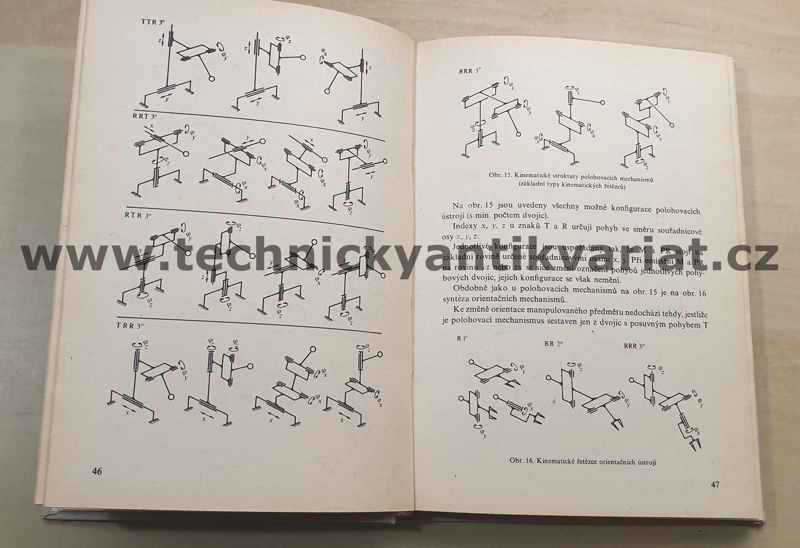 Mechanismy manipulátorů a průmyslových robotů - R. Matička, J. Talácko (1980)