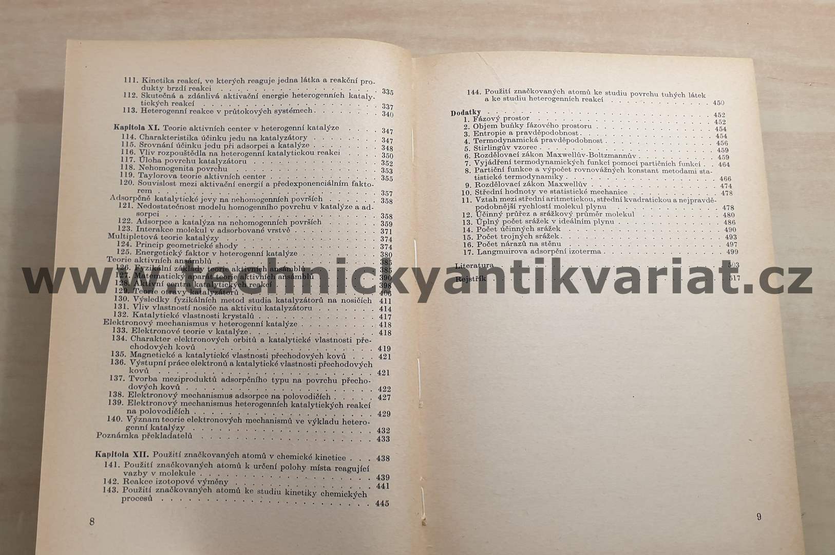 Chemická kinematika a katalýza - Pančenkov, Lebeděv (1964)