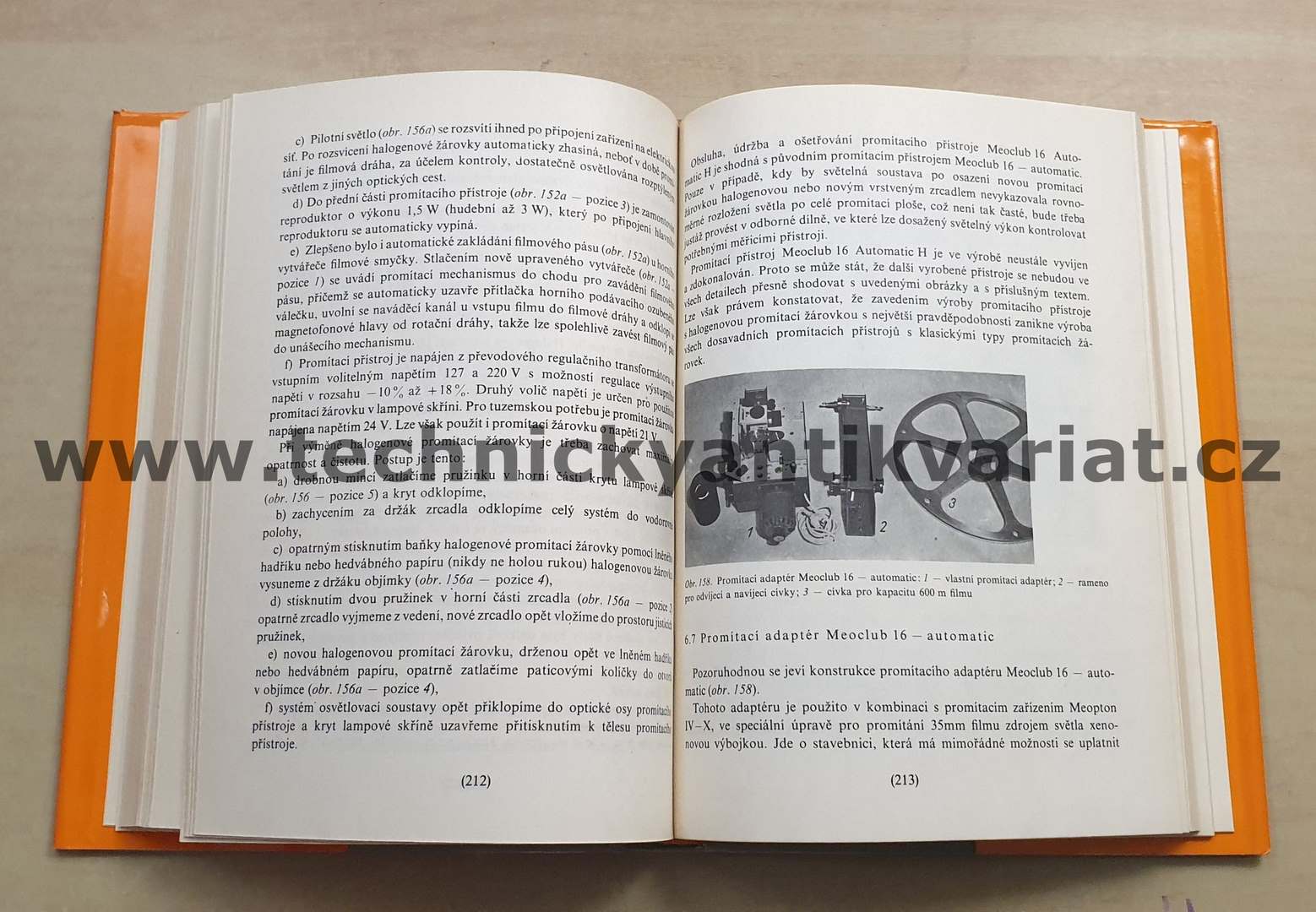 Promítací technika pro 8mm a 16mm film v praxi - M. Skříčka (1977)