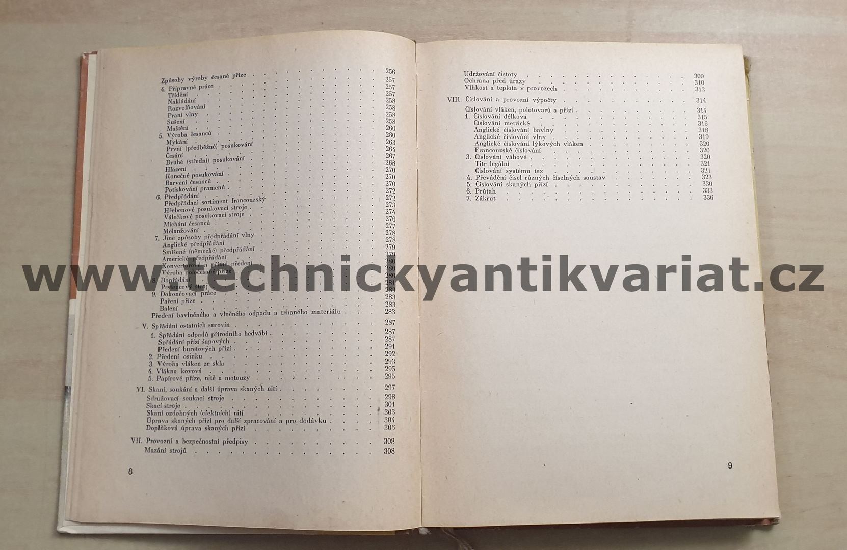Technologie přádelnictví (1963)
