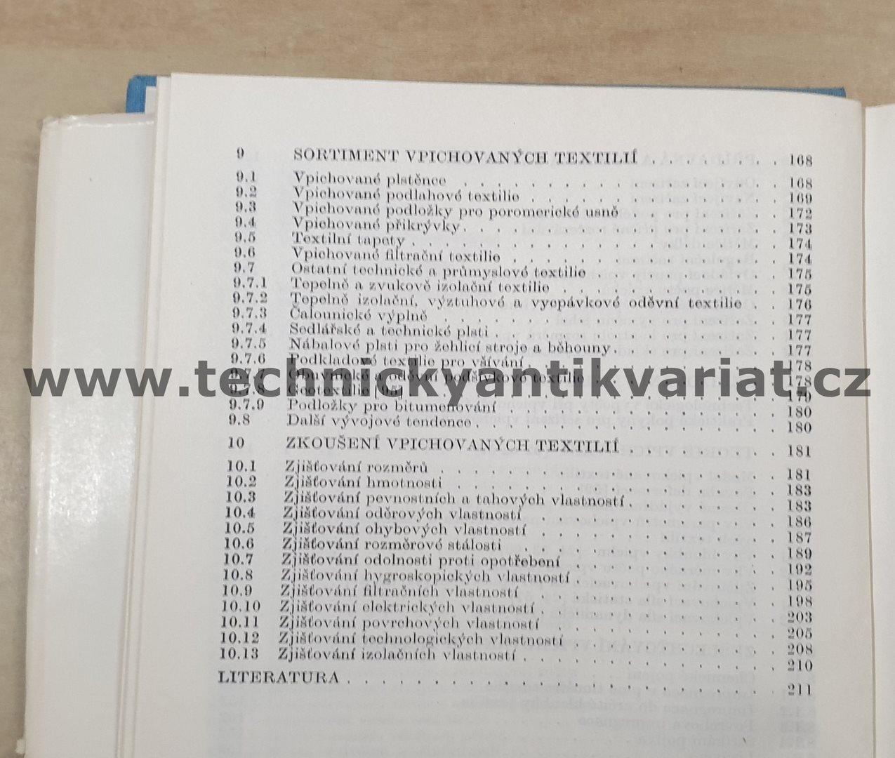 Textilní technologie vpichování - V. Mrština, F. Fejgl (1982)